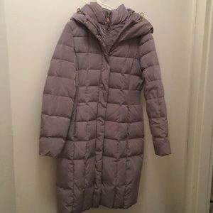 Cole Haan bib insert down winter coat